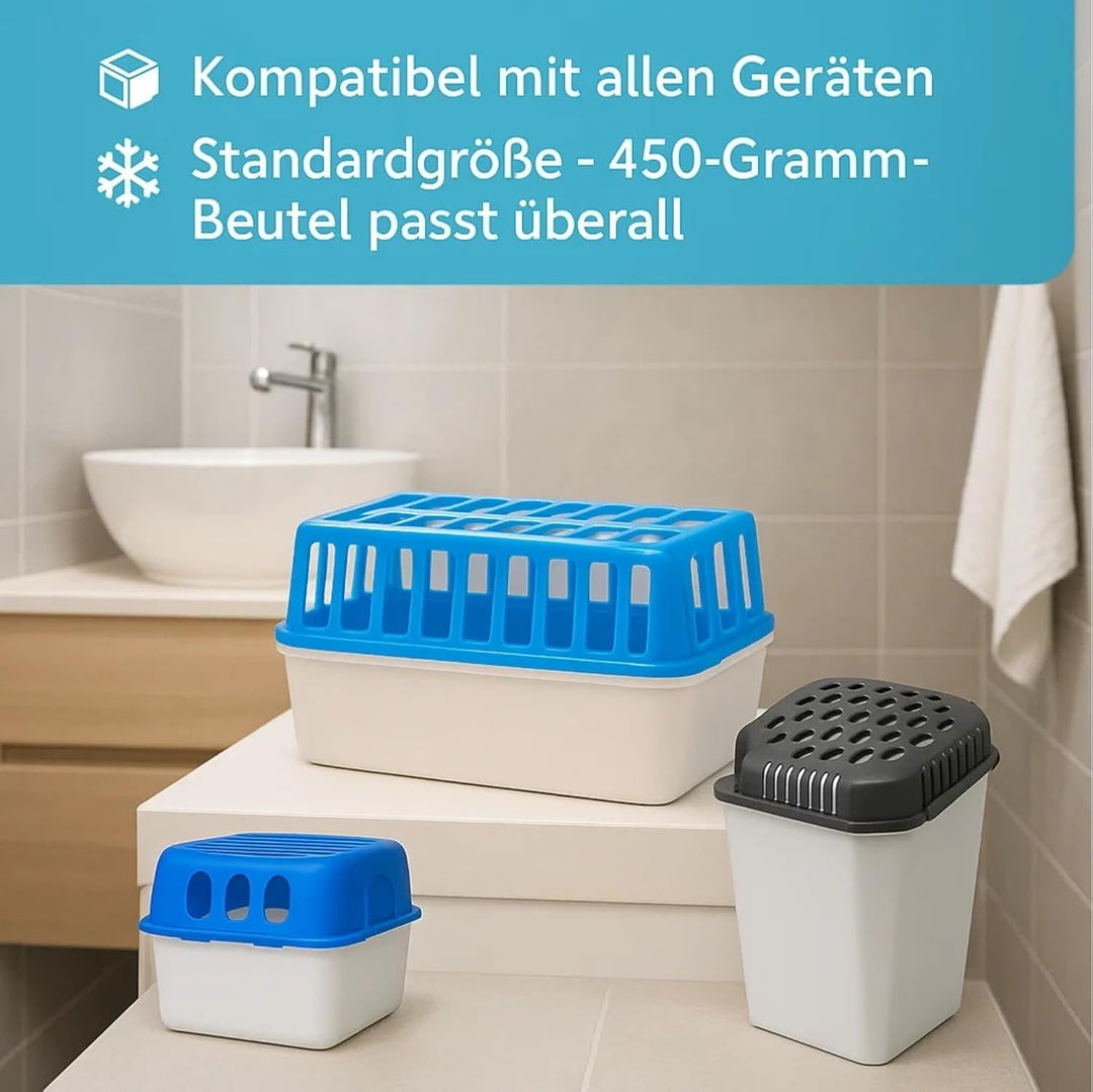 24x Luftentfeuchter Granulat 450g Sparvorteils 24er Set Luftentfeuchter Nachfüllpack Entfeuchter Nac