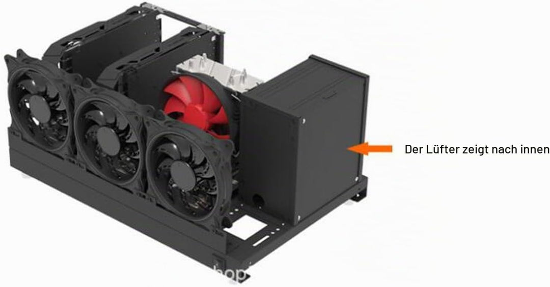 DIY Computer Motherboard Gehäuse Rack, ATX M ATX ITX Motherboards Offenes Gehäuse, ATX Offenes Gehäu