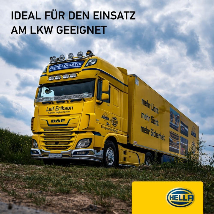 HELLA - LED-Fernscheinwerfer - Jumbo LED - ECE-R148/E24 5931/ECE-R10/E1 9032/ECE-R149 - 1FE 016 773-