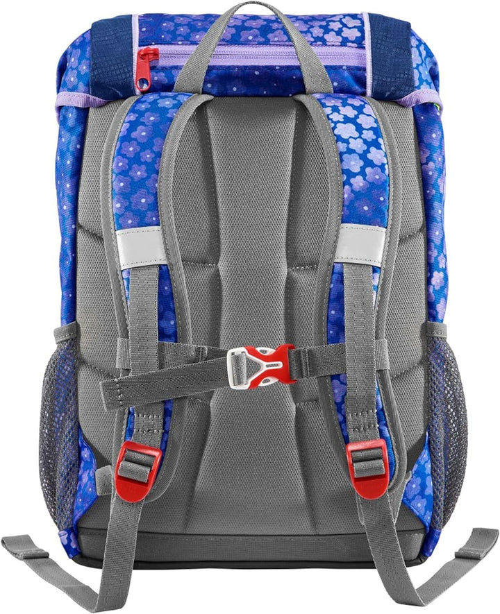 Step by Step Rucksack-Set KID „Butterfly Maja“, mit Sitzkissen, ergonomischer Mini-Ranzen mit höhenv