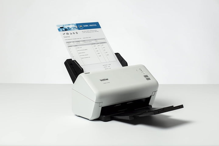 Brother ADS-4100, Flexibler USB-Dokumentenscanner, Duplex Scan, Schnelltasten