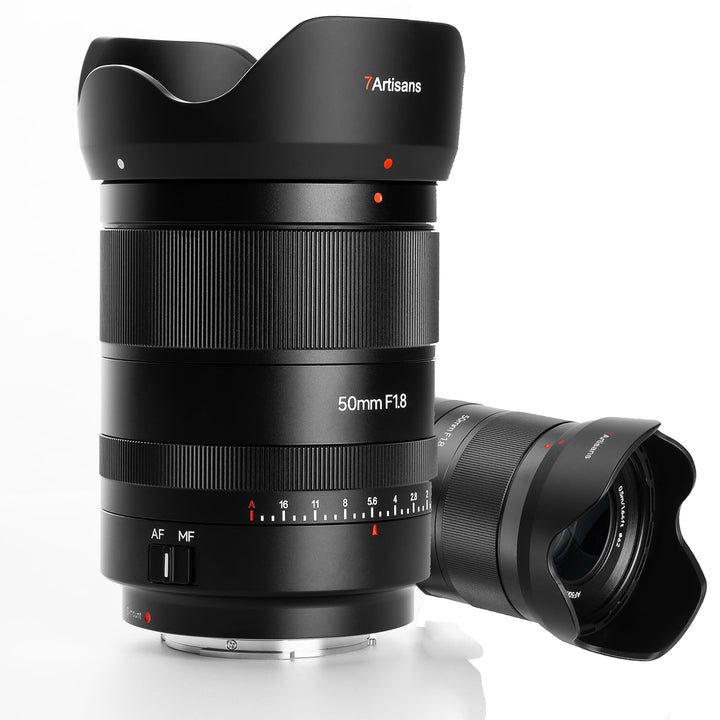 7artisans 50mm F1.8 AutoFocus objektiv Standard Sony E-Mount Vollformatobjektiv,Gesichts-/Augenerken