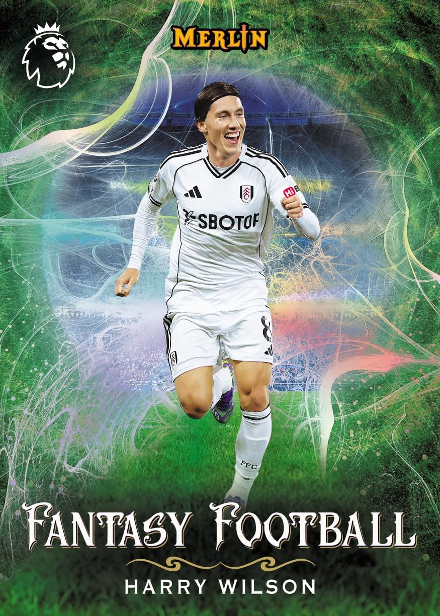 Topps Merlin Premier League 2026 - Value Box | 4 Karten pro Packung, 7 Packungen pro Box, mit 1 numm