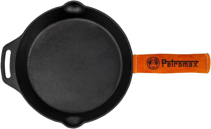 Petromax Griffhülle, orange, Leder/Aramid, ca. H 18,8 x Ø 4,5 cm