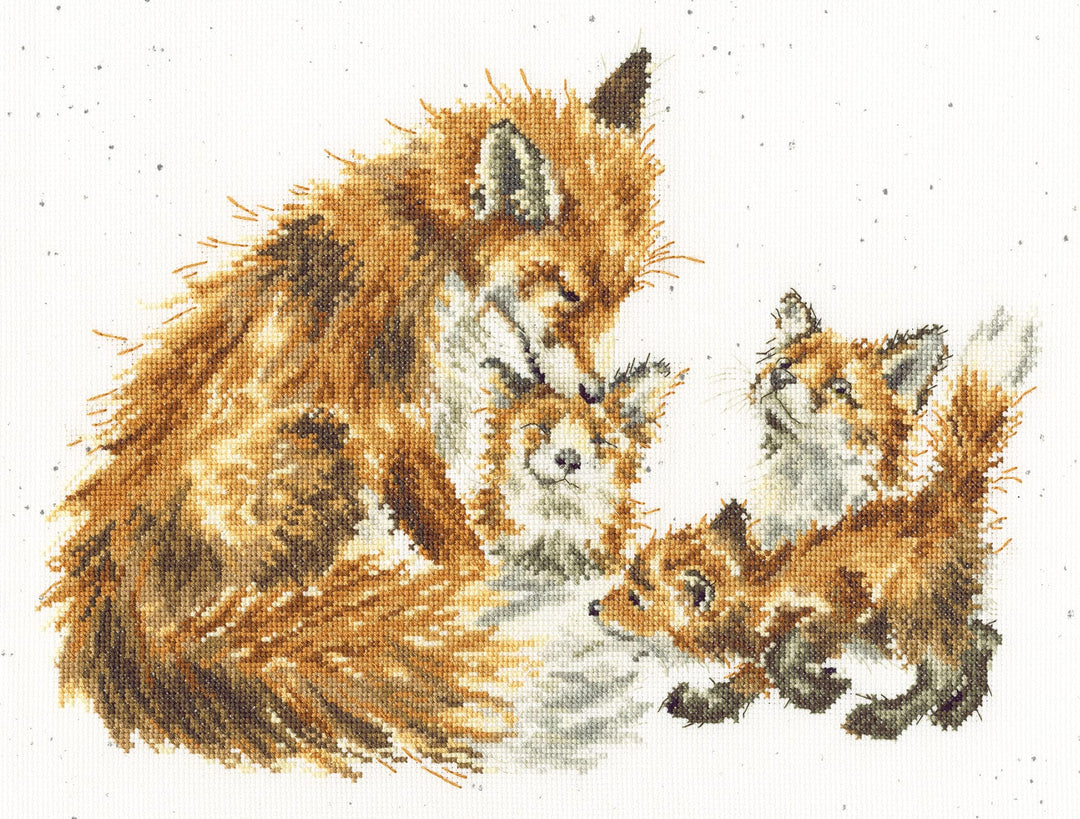 Bothy Threads Kreuzstich-Set, Motiv: The Bedtime Kiss