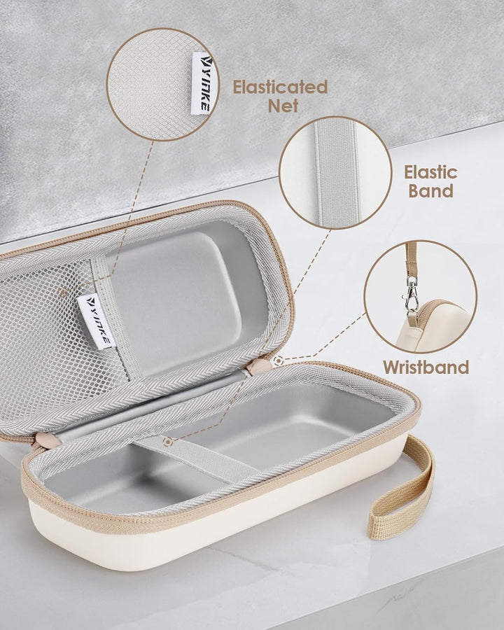 Yinke Harter Reisen Tasche mit Anhangsspeicher Tasche für Hybrid-Elektrotrimmer und -Rasierer, wasse