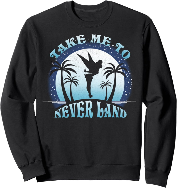 Disney Peter Pan Take Me To Never Land Silhouette Sweatshirt