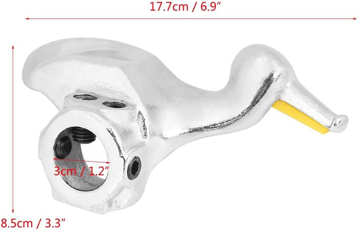 Qiilu Reifen Demontage Werkzeug, 30mm Edelstahl Auto Rad Reifen Wechsler Montieren Demount Duck Head