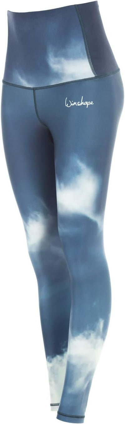 Winshape Damen Functional Power Shape Jeans Tights Leggings High Waist HWL102, air, Slim Style, Fitn