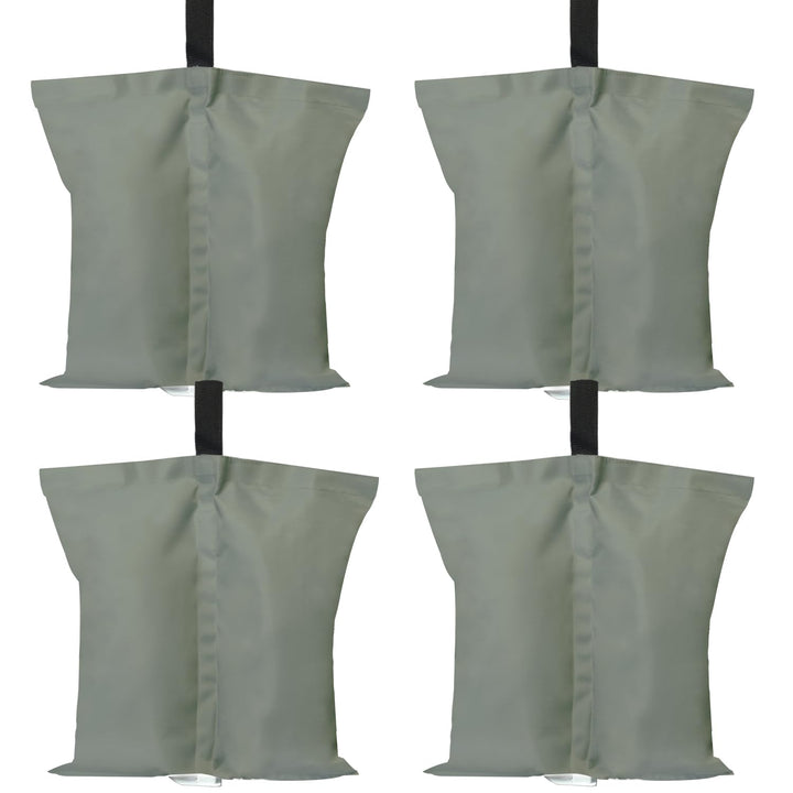 ABCCANOPY Baldachin-Gewichte 50,8 kg Pavillon-Zelt-Sandsäcke, 4 Stück (grau) sandbeutel Grau Medium,