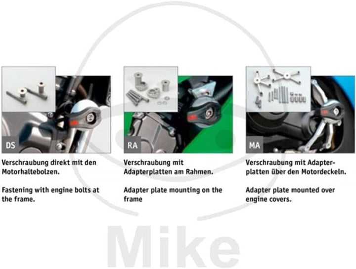 Kit MONTAGGIO tamponi paratelaio mit Adapterplatte LSL