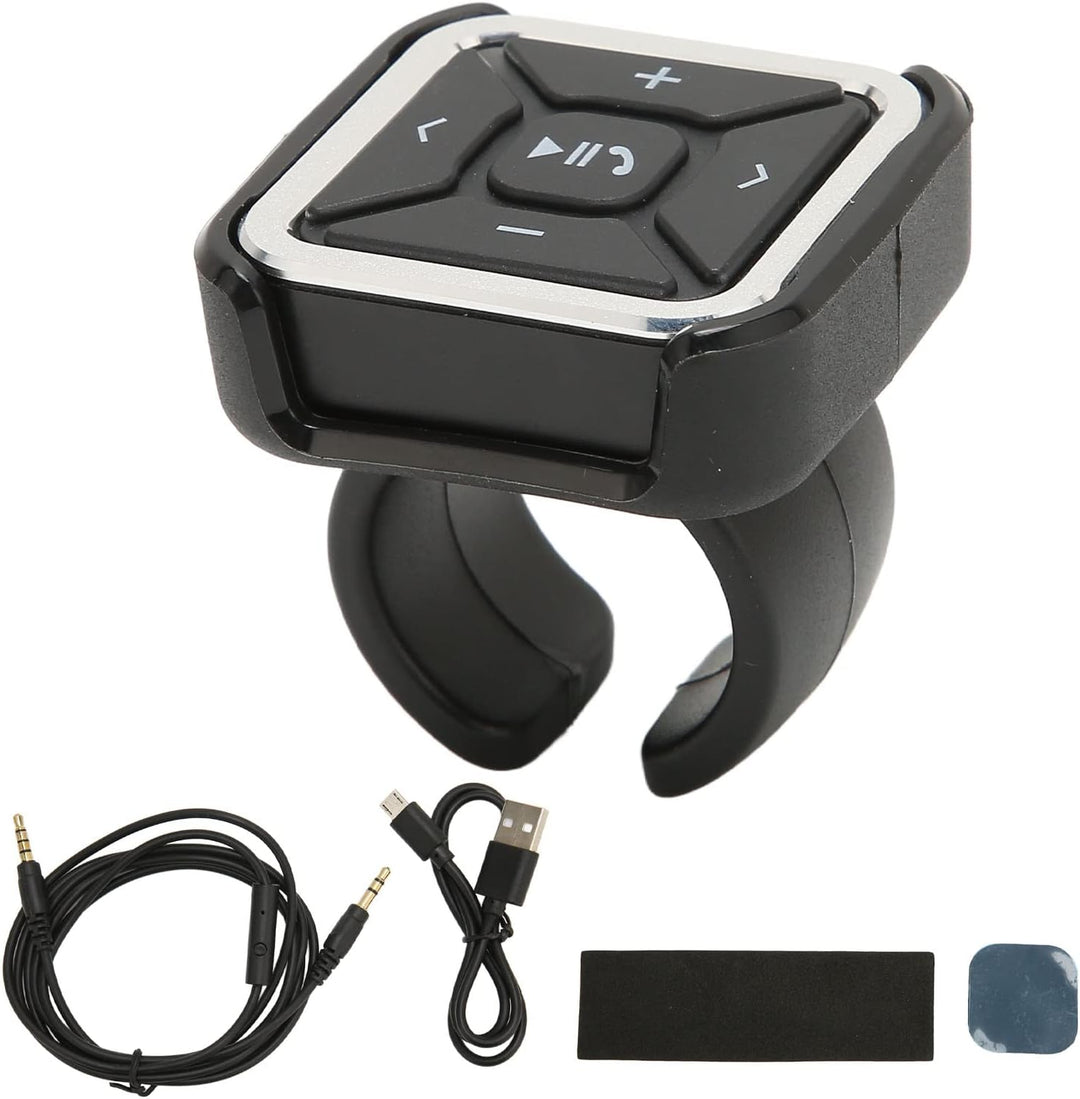 Bluetooth Medien Fernbedienung für Lenkradtasten, Wasserdichter Telefon Controller, Anrufe, Musik Co