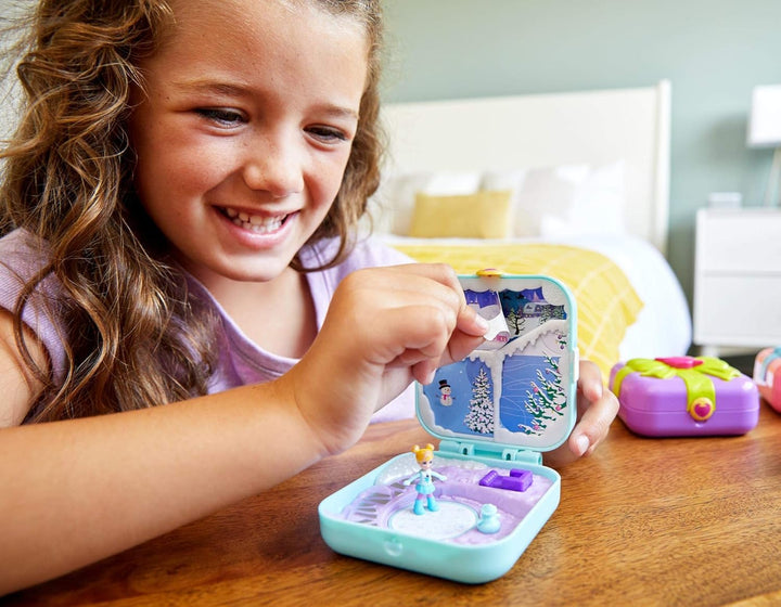Polly Pocket Verborgene Schätze Wintermärchen Schatulle