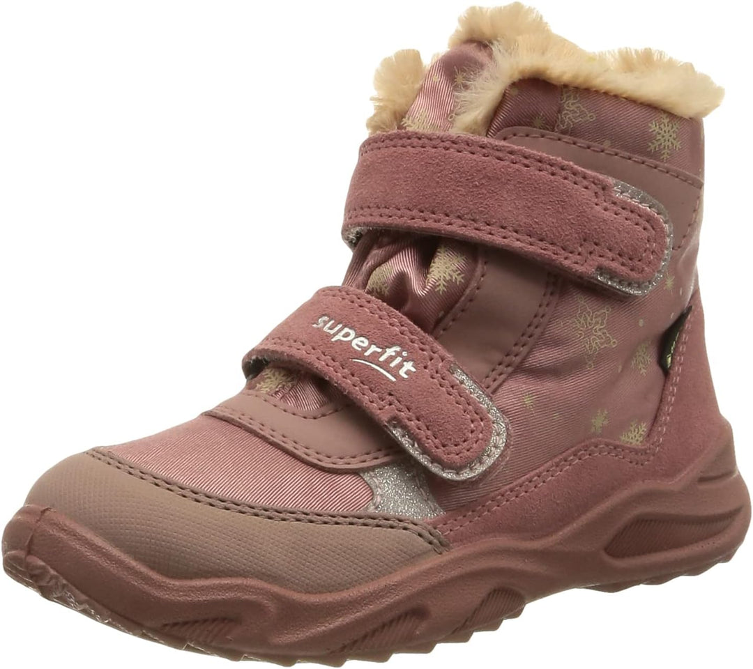 Superfit Mädchen Glacier Warm Gefütterte Gore-tex Schneestiefel 21 EU Weit Rosa 5500, 21 EU Weit Ros