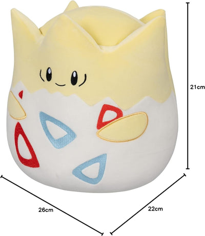 Pokemon Squishmallow Medium Plüsch (25,4 cm Squishmallow) (Togepi) W2