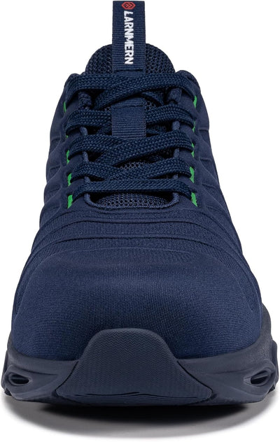 LARNMERN Sicherheitsschuhe Damen Arbeitsschuhe Leicht Stahlkappe Arbeitsturnschuhe Anti-Smashing Beq