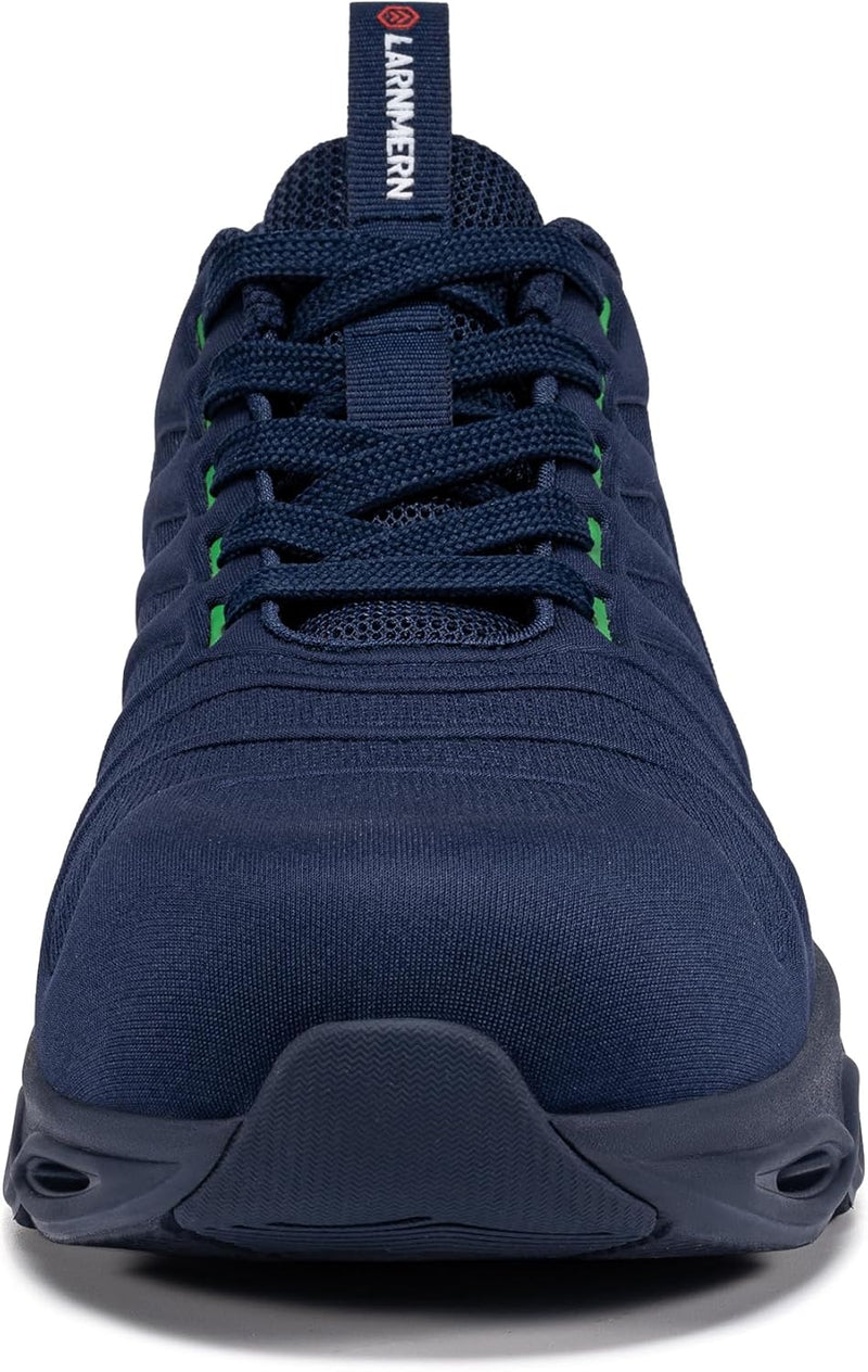 LARNMERN Sicherheitsschuhe Damen Arbeitsschuhe Leicht Stahlkappe Arbeitsturnschuhe Anti-Smashing Beq