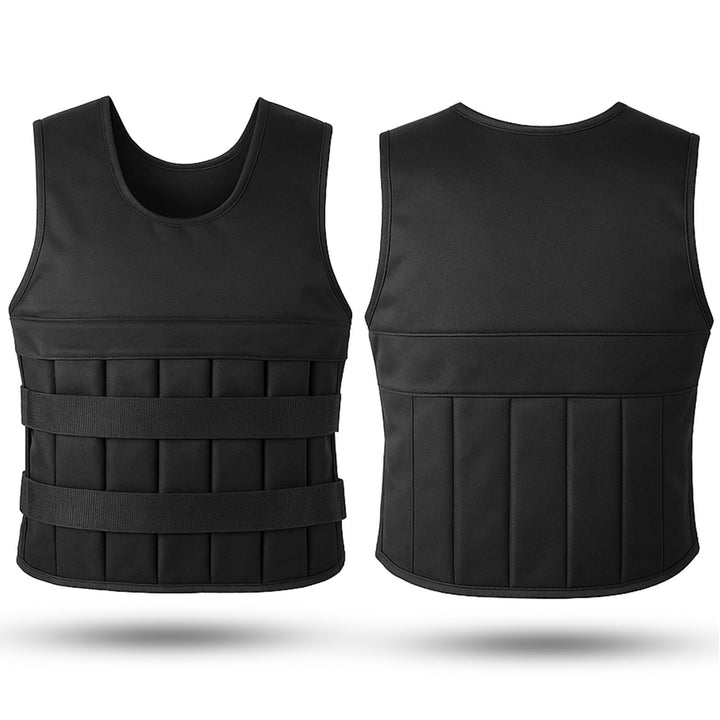 Gewichtsweste Herren Damen – Verstellbar mit Herausnehmbaren Gewichten, Weight Vest für Krafttrainin
