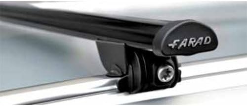 FARAD 91241/110+BM04/R206 - DACHTRÄGER AUS Stahl FÜR Fahrzeuge MIT GESCHLOSSENEM RELING