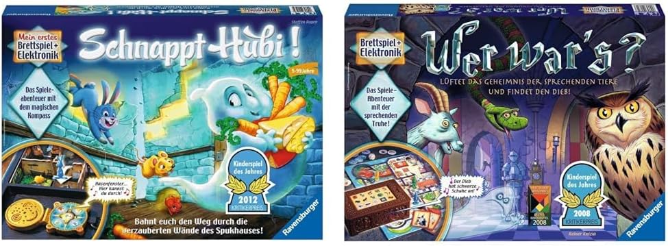 Ravensburger Schnappt Hubi, Gesellschafts- und Familienspiel, für Kinder und Erwachsene & Kinderspie