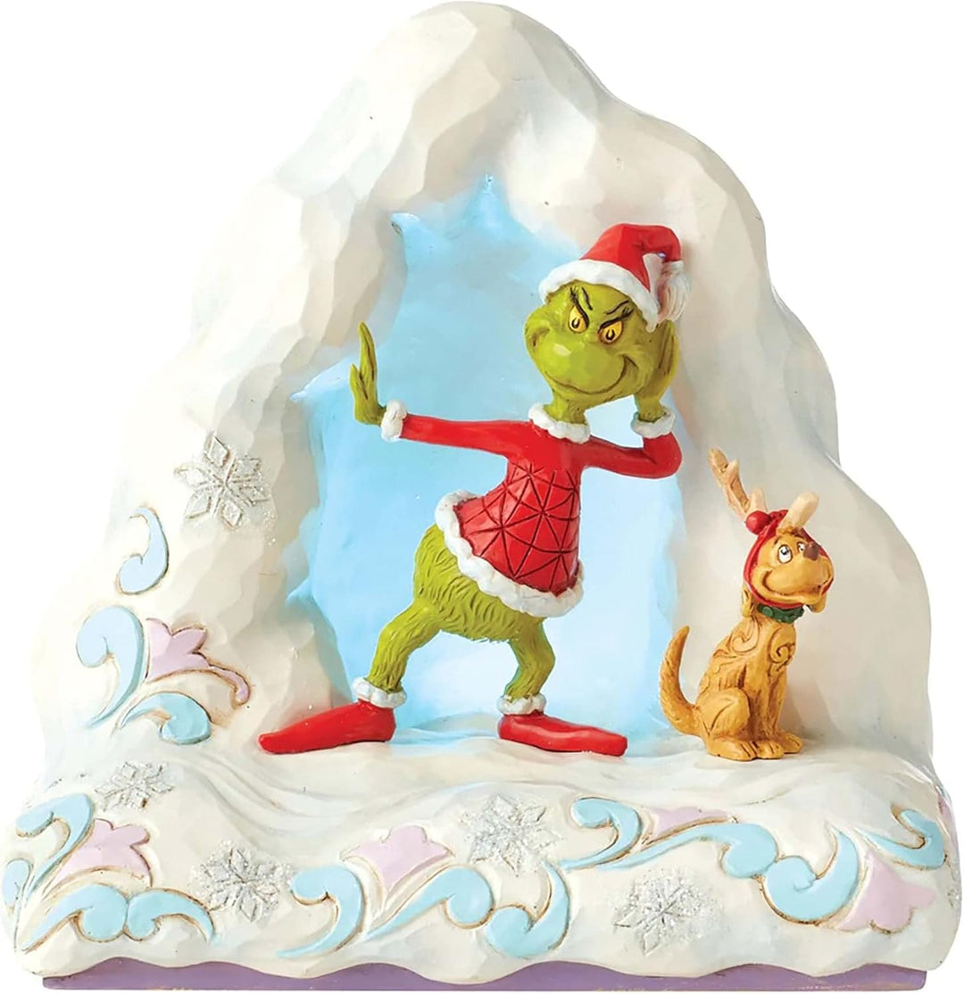 Grinch and Max on Snow