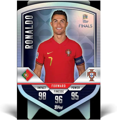 Topps Match Attax 101 Fussballkarten, Road to UEFA Nations League Finals, komplette Box