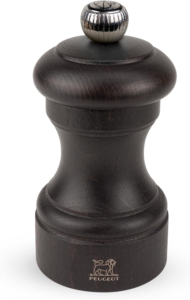 Peugeot Bistro Mühlen-Set Pfeffer/Salz, Klassische Mahlgradeinstellung, Höhe: 10 cm, Holz, Natur/Sch