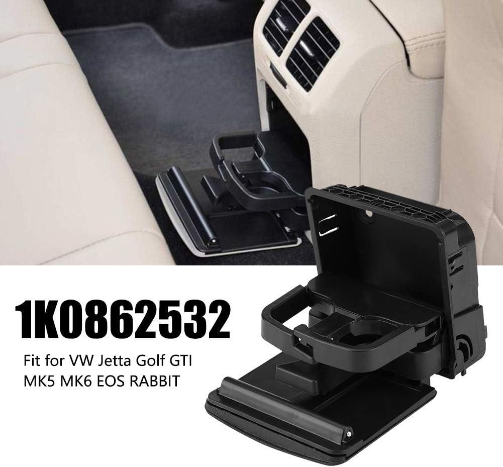 Golf 6 Getränkehalter Mittelkonsole Für Tiguan 2009 Armlehne Hinten - Armlehnen-Getränkehalter, Kuns
