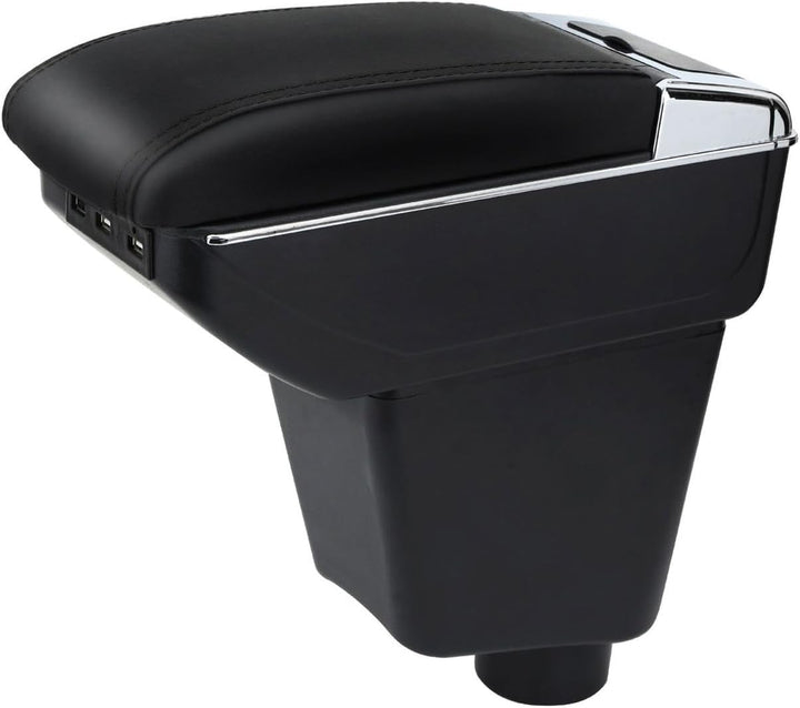 für Clio 4 Captur Armlehne Mittelkonsole Aufbewahrungsbox Doppelschicht Mit Getränkehalter Doppelsch