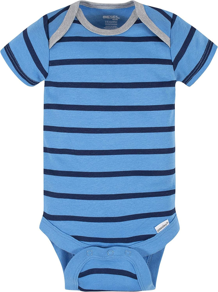 Onesies Brand Unisex Baby 21391616a Hosen-Set (11er Pack) 0-3 Monate Blue Dog Stripe, 0-3 Monate Blu
