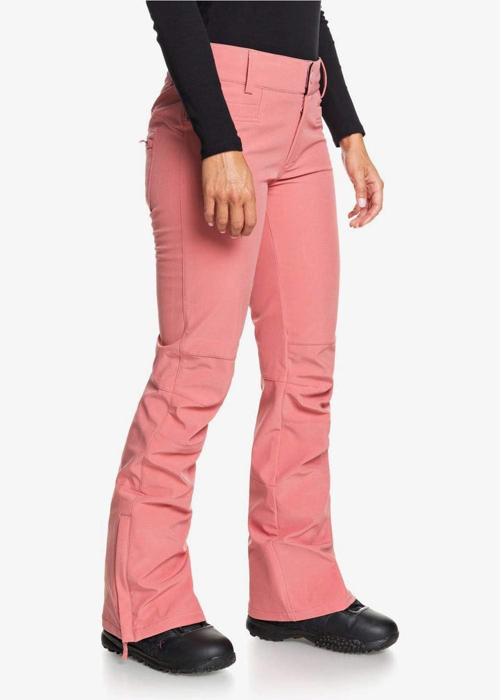 Roxy Damen Creek-Shell-Schneehose für Frauen, Dusty Rose