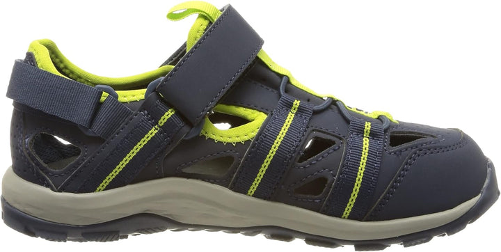 Jack Wolfskin Unisex Kinder Sun Climber K Sandale 31 EU Blue Lime, 31 EU Blue Lime