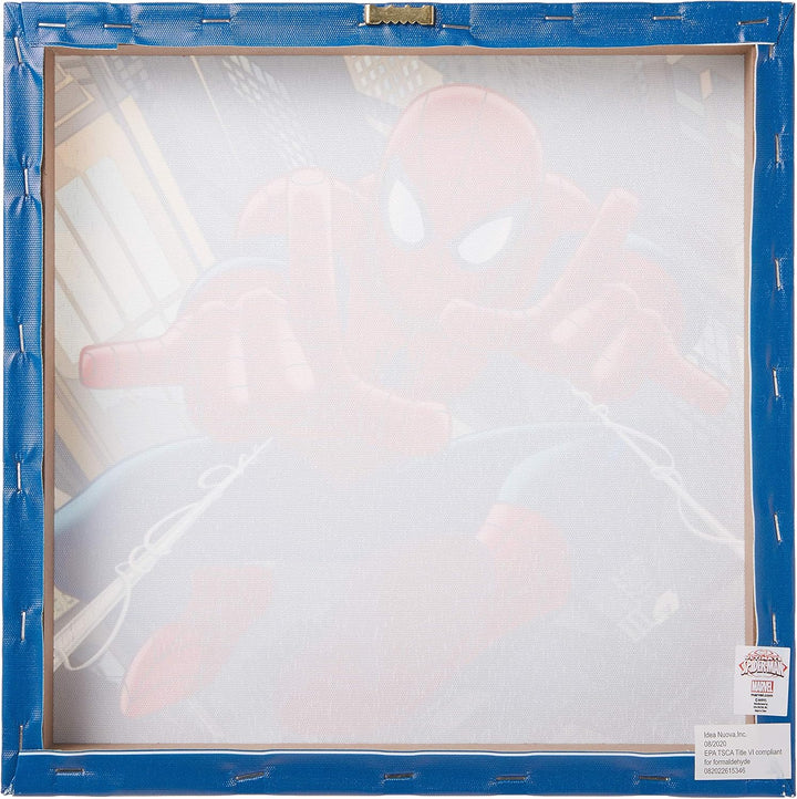 Idea Nuova Marvel Spider-Man Kunstdruck auf Leinwand, 4 Stück