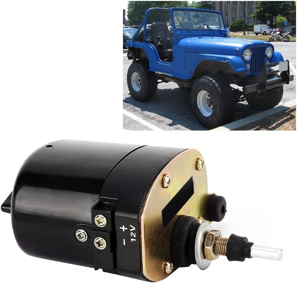 TKSE Scheibenwischermotor, 12 V Auto Auto Scheibenwischermotor Universal Scheibenwischermotor Passen