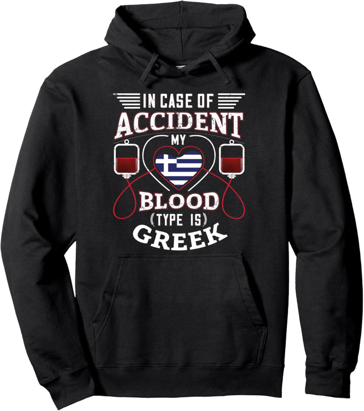 Griechenland Design Griechisch Männer & Frauen Pullover Hoodie