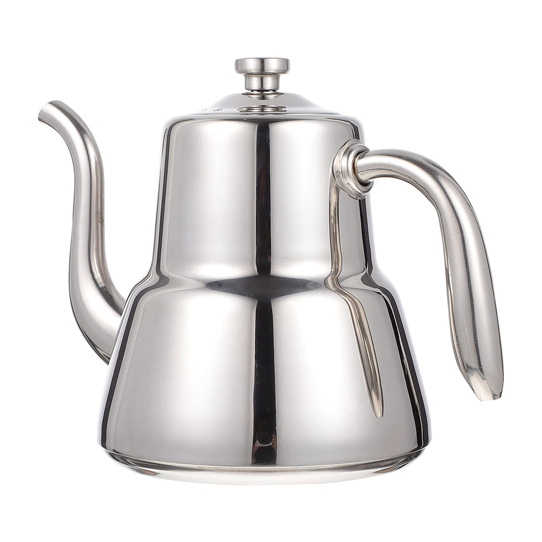 HEMOTON Kaffeetasse Edelstahl Teekanne mit Siebeinsatz Teekessel Wasserkocher Wasserkessel Induktion