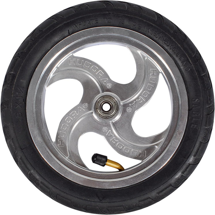 HUDORA BigWheel 205 Scooter - Tretroller für Kinder und Erwachsene - Cityroller bis zu 120 kg - Klap