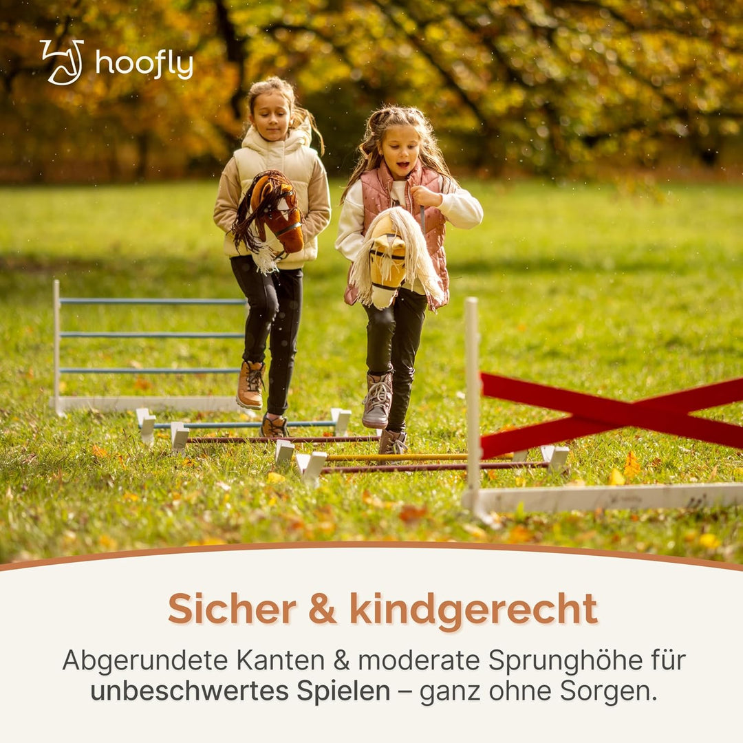 Hobby Horse Hindernisse Cavaletti 3er-Set - Hindernisse Hobby Horsing Zubehör & Hürden Kinder/Cavale
