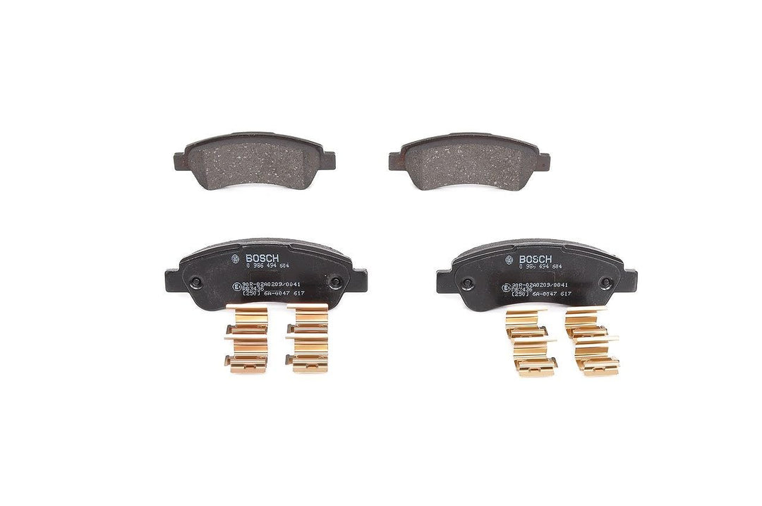 Bosch BP1020 Bremsbeläge - Hinterachse - ECE-R90 Zertifizierung - vier Bremsbeläge pro Set