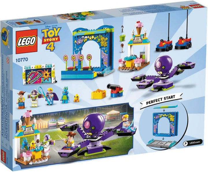 LEGO | Disney Pixar’s Toy Story 4 Buzz & Woody’s Carnival Mania 10770 Building Kit, New 2019 (230 Pi
