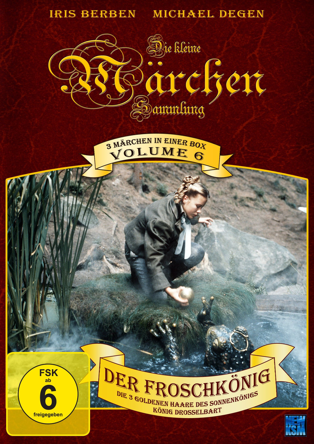 Die kleine Märchensammlung Vol. 6 (Der Froschkönig, Die drei goldenen Haare des Sonnenkönigs, König