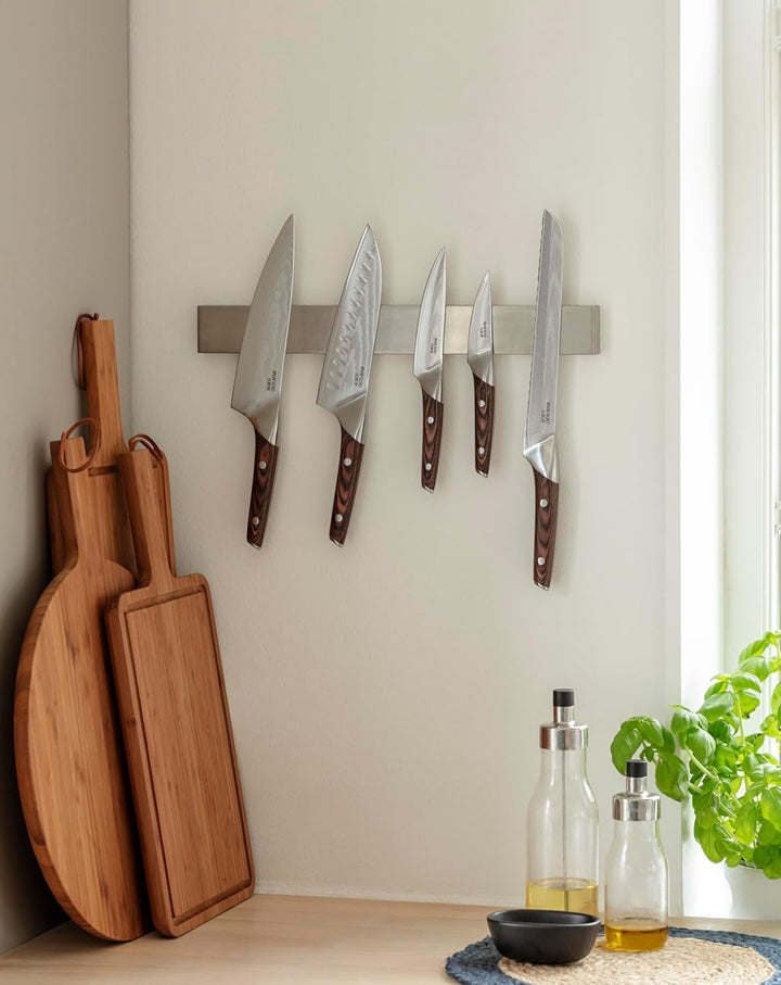 EVA SOLO | Nordic kitchen Kochmesser 20 cm |Perfektes Universalmesser | Pakka wood 20cm Kochmesser,