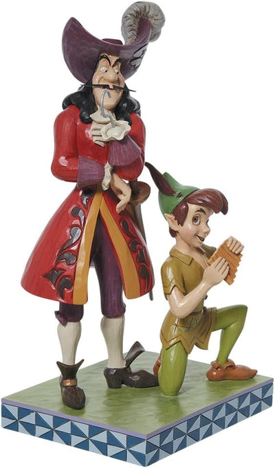 Disney Traditions Figur Peter Pan und Haken