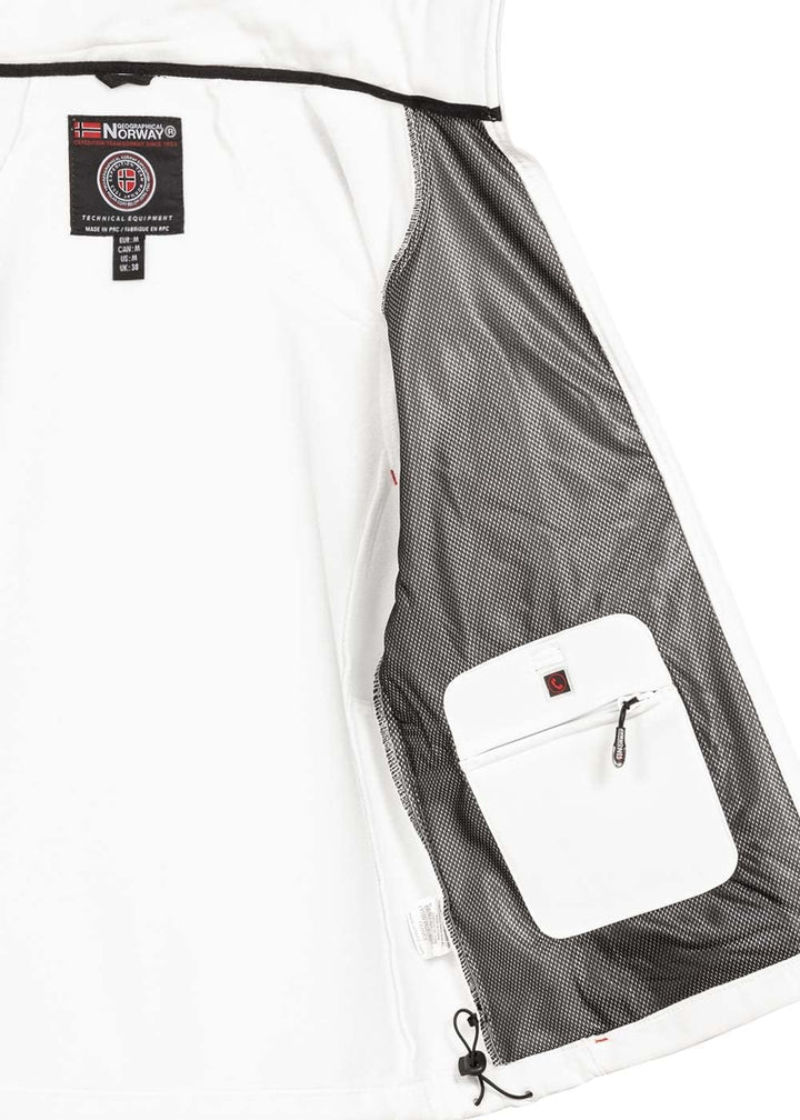 Geographical Norway Herren Tambour Herren Softshell Jacke S Weiss, S Weiss
