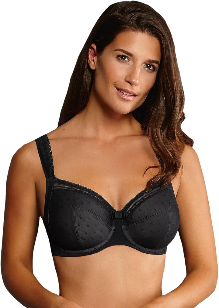 Rosa Faia Damen Emily BH 80D Schwarz, 80D Schwarz
