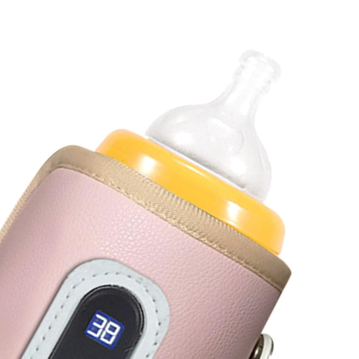 USB-Baby-Flaschen Wärmer, LCD-Bildschirm-Temperatur Präzise Heizung Milch Wärme Bewahrer für zu Haus