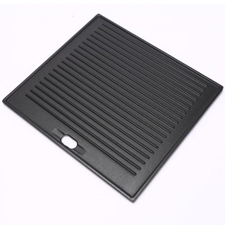 GFTIME Gusseisen Wendeplatte 33,5 x 30cm Grillplatte Plancha für Taino Basic 4+1 6+1, Enders San Fra