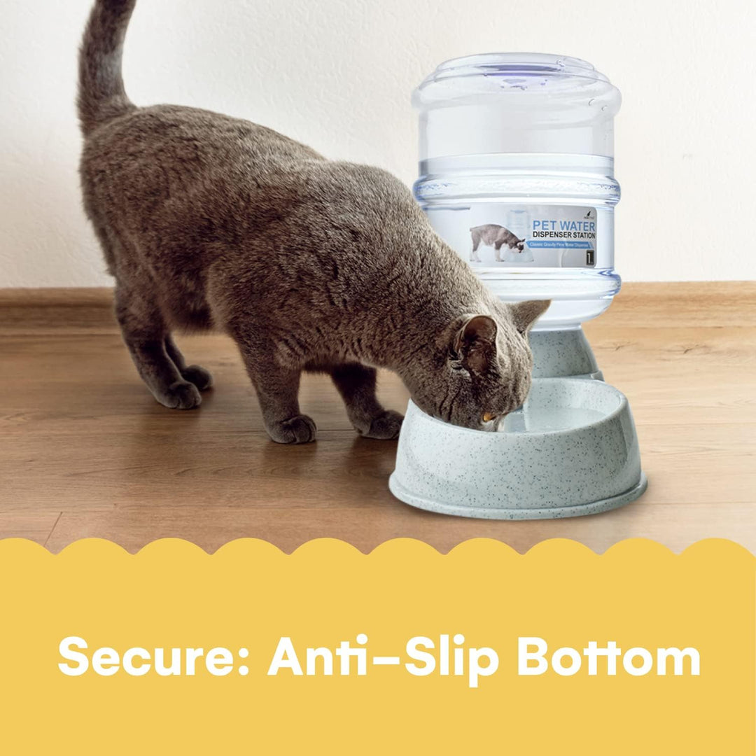 Automatischer 3.8l Wasserspender für Katzen und Hunde | Trinkbrunnen für Katze und Hund ohne Kabel |