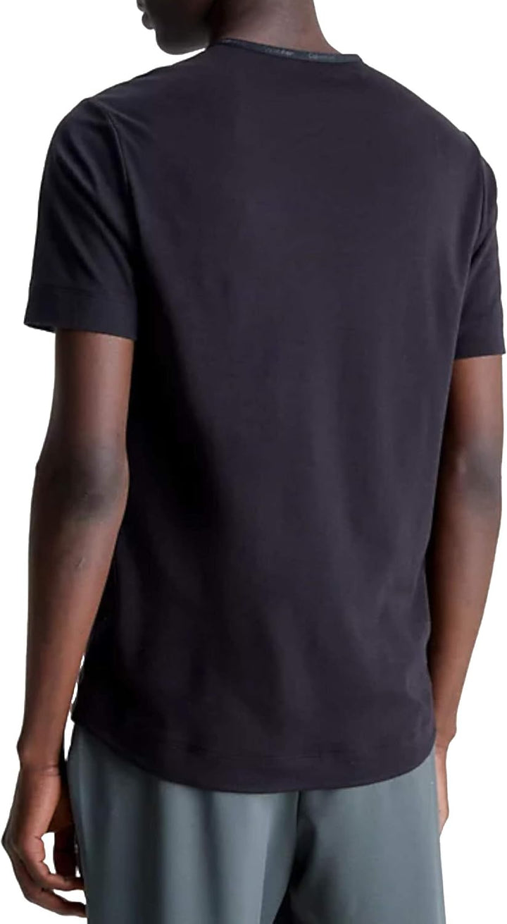 Calvin Klein Herren Wo-S/S t-Shirt M Schwarzes, M Schwarzes