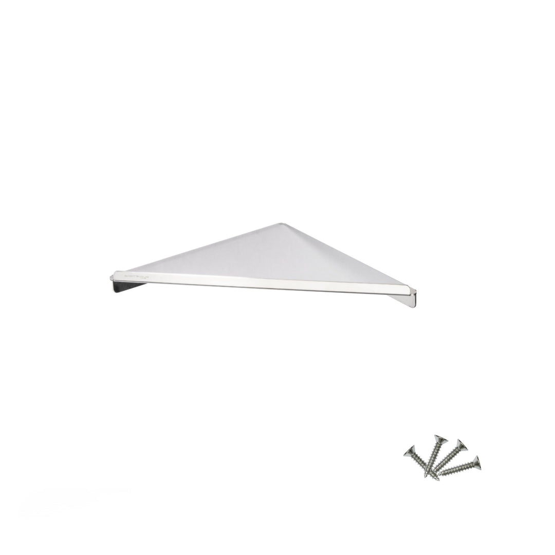 280S1 Shower Shelf – Duschkorb Ecke, Eckregal Dusche aus SUS304 Edelstahl, Poliert, Duschablage, Sha